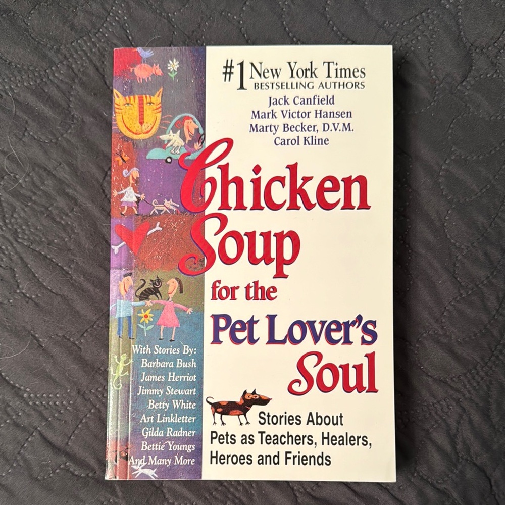 Chicken Soup for the Pet Lover's Soul Book